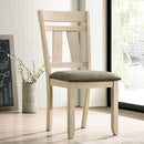  Furniture of America Jamestown Dining Chair CM3487SC-2PK IMAGE 1