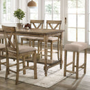  Furniture of America Plankinton Counter Height Dining Table CM3492PT IMAGE 1