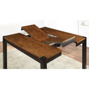  Furniture of America Square Valdor Counter Height Dining Table CM3495PT IMAGE 4