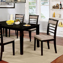  Furniture of America Fafnir 7 pc Dinette CM3607EX-T-7PK IMAGE 3