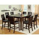  Furniture of America Square Townsend Counter Height Dining Table CM3669PT IMAGE 2