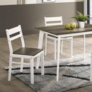  Furniture of America Debbie 5 pc Dinette CM3714GY-T-5PK IMAGE 1