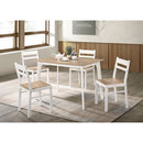  Furniture of America Debbie 5 pc Dinette CM3714NT-T-5PK IMAGE 2