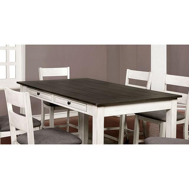 Furniture of America Anadia Counter Height Dining Table CM3715PT IMAGE 3