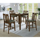  Furniture of America Brinley 5 pc Counter Height Dinette CM3717PT-5PK IMAGE 2