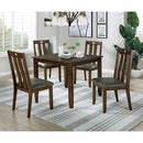  Furniture of America Brinley 5 pc Dinette CM3717T-5PK IMAGE 2