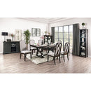  Furniture of America Gillam Dining Table CM3734T IMAGE 2