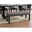  Furniture of America Alfred Bench CM3735GY-BN IMAGE 2