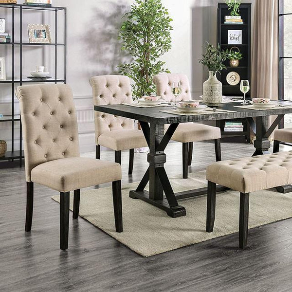 Furniture of America Alfred Dining Table CM3735T IMAGE 1