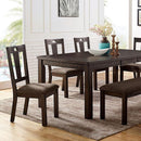  Furniture of America Burton Dining Table CM3790T IMAGE 1