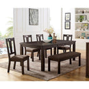  Furniture of America Burton Dining Table CM3790T IMAGE 2