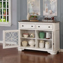  Furniture of America Leslie CM3795SV Server IMAGE 2