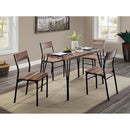  Furniture of America Farnham 5 pc Dinette CM3796T-44-5PK IMAGE 2