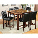  Furniture of America Rockford Counter Height Dining Chair CM3867PC-CA-2PK IMAGE 2
