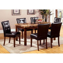  Furniture of America Little Rock Dining Table CM3868T-60 IMAGE 2