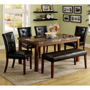  Furniture of America Little Rock Dining Table CM3868T-60 IMAGE 3