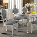  Furniture of America Siobhan Dining Table CM3872WH-T IMAGE 1