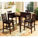  Furniture of America West Creek 5 pc Counter Height Dinette CM3888PT-5PK IMAGE 3