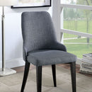  Furniture of America Marge Stationary Fabric Accent Chair CM3929GY-SC-2PK IMAGE 1