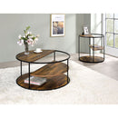  Furniture of America Orrin End Table CM4396BK-E IMAGE 2