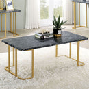  Furniture of America Calista Coffee Table CM4564BK-C IMAGE 1