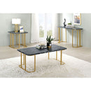  Furniture of America Calista Coffee Table CM4564BK-C IMAGE 2