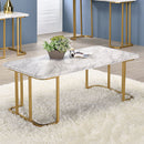  Furniture of America Calista Coffee Table CM4564WH-C IMAGE 1