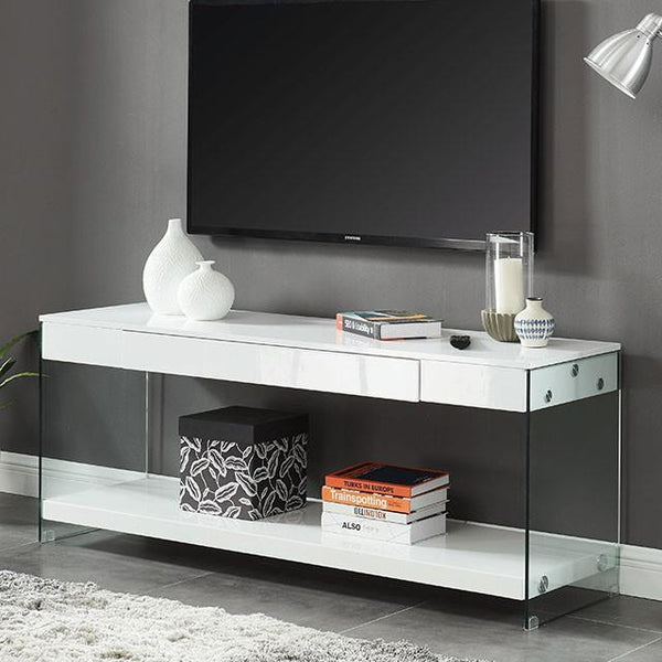 Furniture of America Sabugal TV Stand CM5206WH-TV-60 IMAGE 1