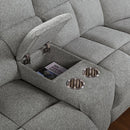  Furniture of America Lynette Reclining Fabric Sectional CM6345-SECT IMAGE 6