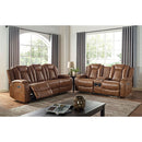  Furniture of America Alexia Power Reclining Leather Look Sofa CM6346-SF IMAGE 2