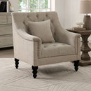  Furniture of America Francoise Fabric Chair CM6460-CH IMAGE 1