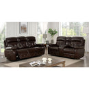  Furniture of America Dusseldorf Power Reclining Leatherette Loveseat CM6461-LV-PM IMAGE 2