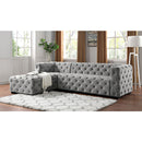  Furniture of America Zenaide Fabric Sectional CM6495LG-SECT IMAGE 2