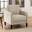  Furniture of America Kassel Stationary Fabric Chair CM6496BG-CH IMAGE 1