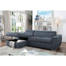  Furniture of America Patty Sectional CM6514BL-SECT IMAGE 3