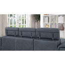  Furniture of America Patty Sectional CM6514BL-SECT IMAGE 7