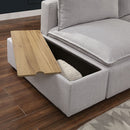  Furniture of America Arlene Stationary Fabric Sofa CM6547-SF IMAGE 2