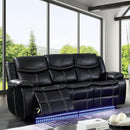  Furniture of America Sirius Power Reclining Leather Look Sofa CM6567-SF IMAGE 8