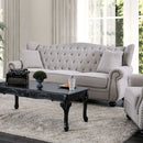  Furniture of America Ewloe Stationary Fabric Sofa CM6572GY-SF IMAGE 1