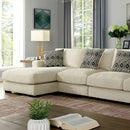 Furniture of America Kaylee Fabric Sectional CM6587BG-SECT-LL IMAGE 1