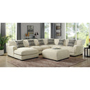  Furniture of America Kaylee Fabric Sectional CM6587BG-SECT IMAGE 2