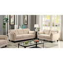  Furniture of America Ysabel Stationary Fabric Loveseat CM6716BG-LV-PK IMAGE 1