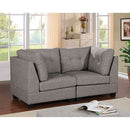 Furniture of America Pencoed Stationary Fabric Loveseat CM6957LG-LV-PK IMAGE 1