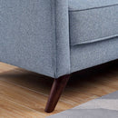  Furniture of America Maxime Stationary Fabric Loveseat CM6971BL-LV IMAGE 3