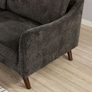  Furniture of America Maxime Stationary Fabric Chair CM6971DG-CH IMAGE 3
