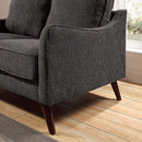  Furniture of America Maxime Stationary Fabric Chair CM6971GY-CH IMAGE 3