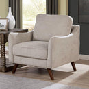  Furniture of America Maxime Stationary Fabric Chair CM6971LG-CH IMAGE 1