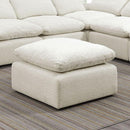  Furniture of America Joel Fabric Ottoman CM6974BG-OT IMAGE 1