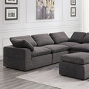  Furniture of America Joel Fabric Sectional CM6974GY-6SEAT IMAGE 1