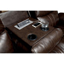  Furniture of America Listowel Reclining Bonded Leather Match Sofa CM6992-SF IMAGE 5
